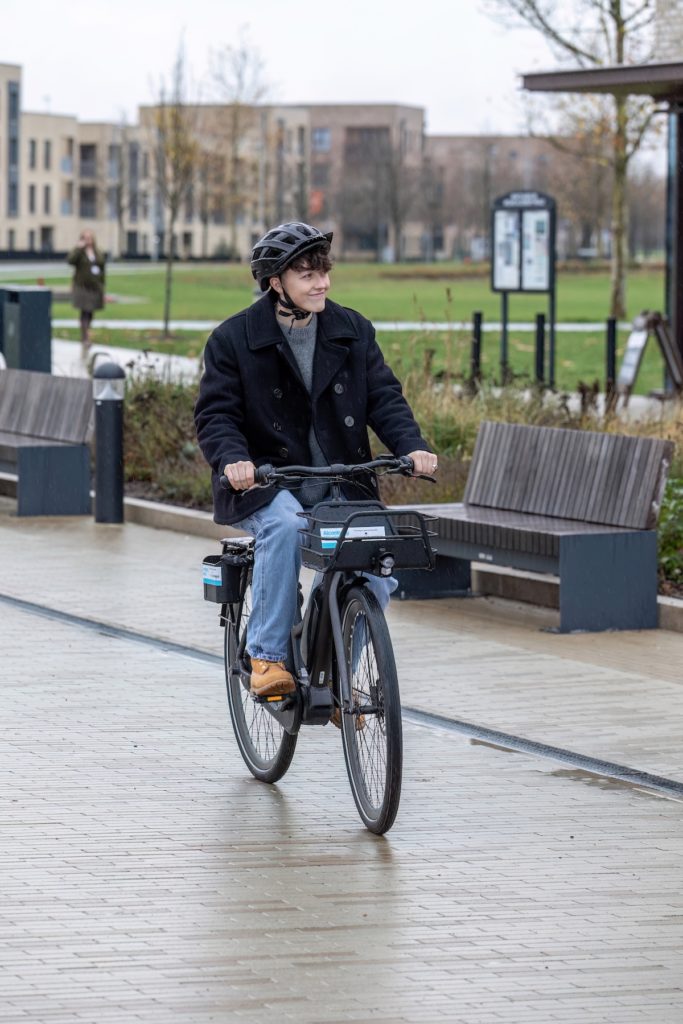 Travel - App bikes at Alconbury Weald