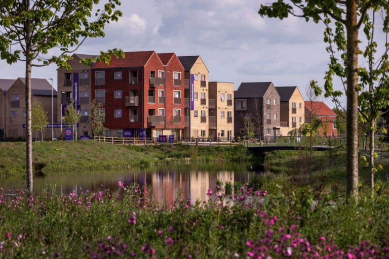 Site entrance at Waterbeach
